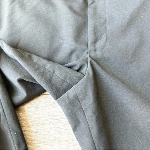 Club Monaco Wool Blend Straight Leg Trouser Smart Pants Made in Canada - Picture 5 of 13